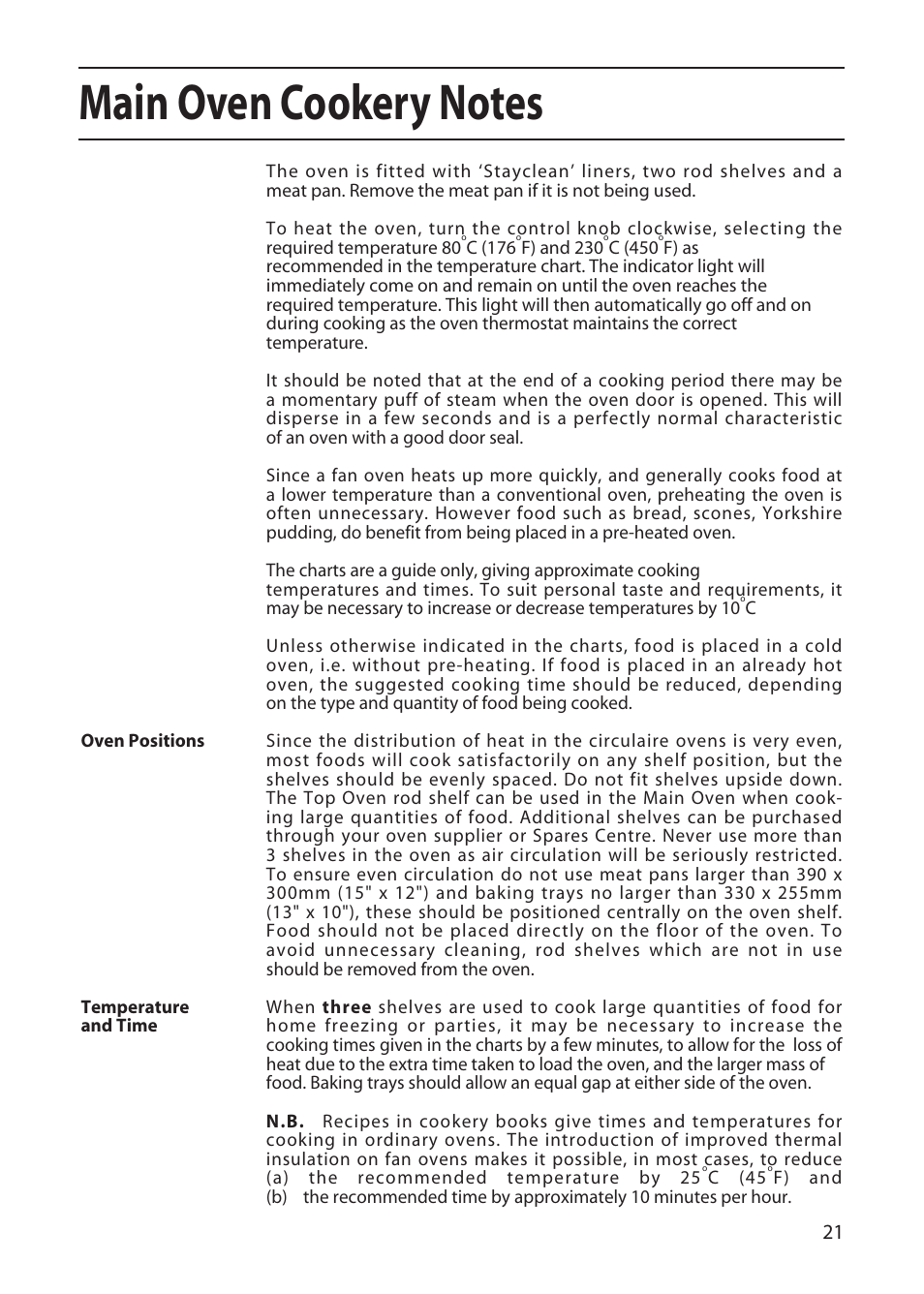 Hotpoint EW51 User Manual | Page 21 / 32