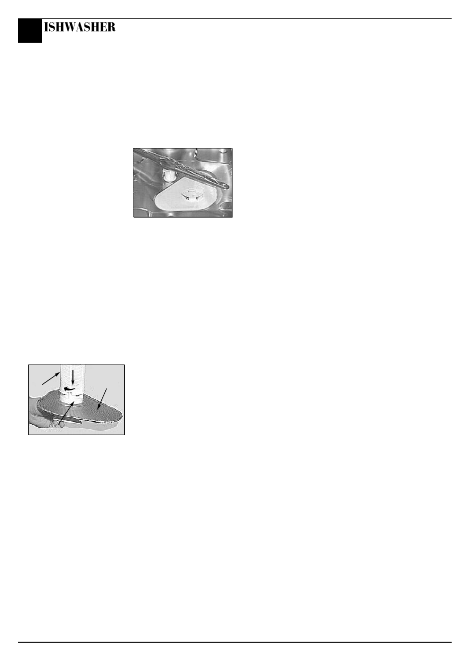 Care and cleaning, Ishwasher | Hotpoint BFT680 User Manual | Page 12 / 20