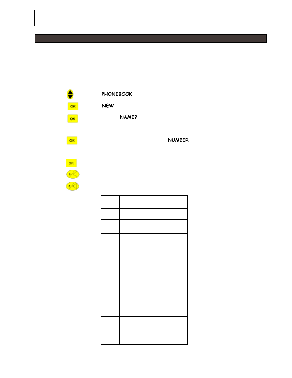 The phonebook | Hotpoint DDP-700 User Manual | Page 17 / 58
