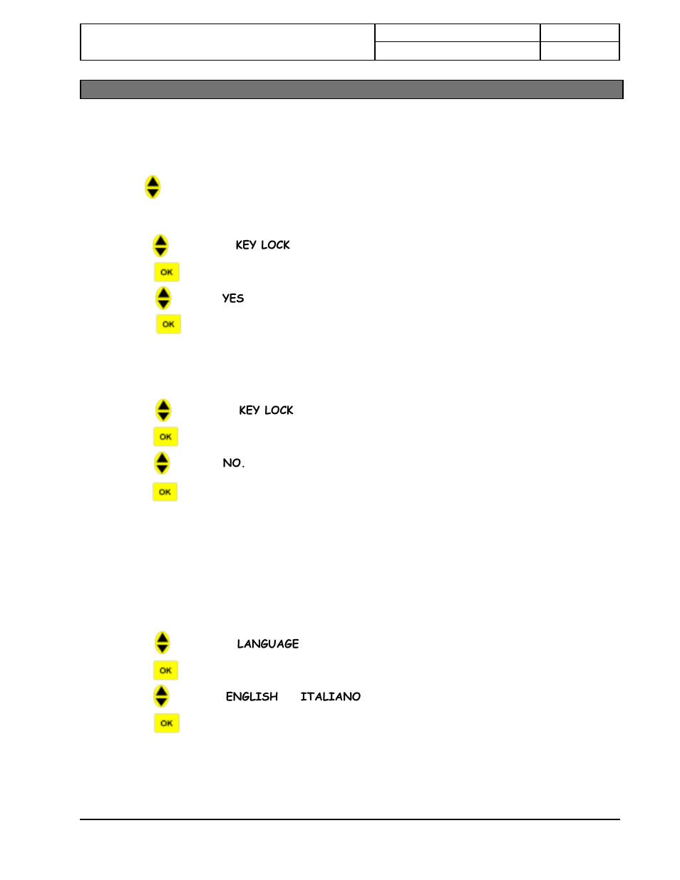 The keypad protect, Choose your language | Hotpoint DDP-700 User Manual | Page 28 / 58
