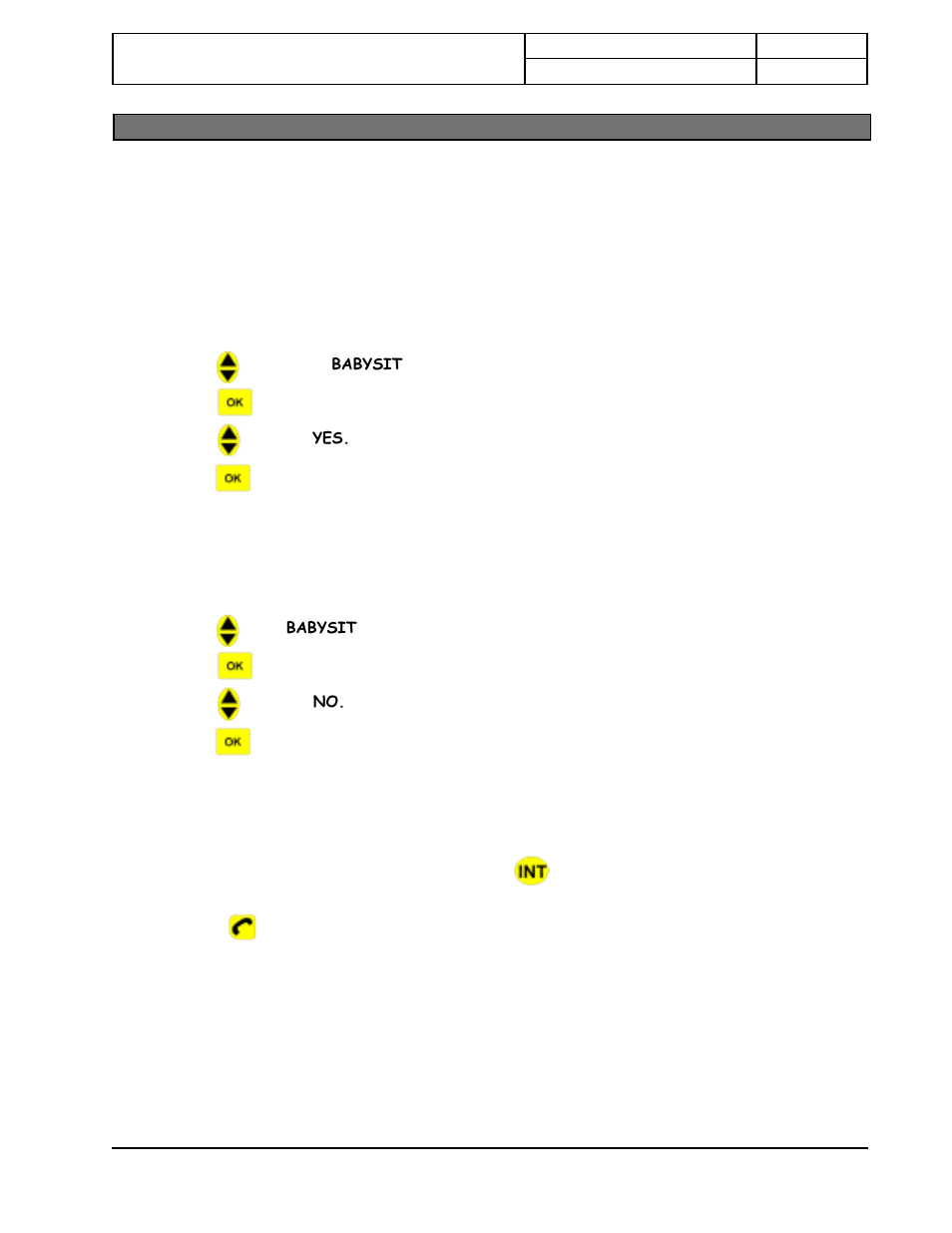 Baby sitter | Hotpoint DDP-700 User Manual | Page 31 / 58