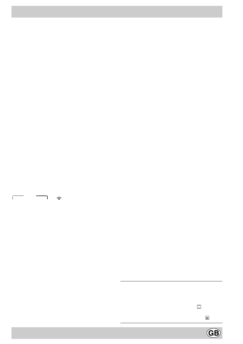 Electrical connection | Hotpoint SD97 User Manual | Page 15 / 20