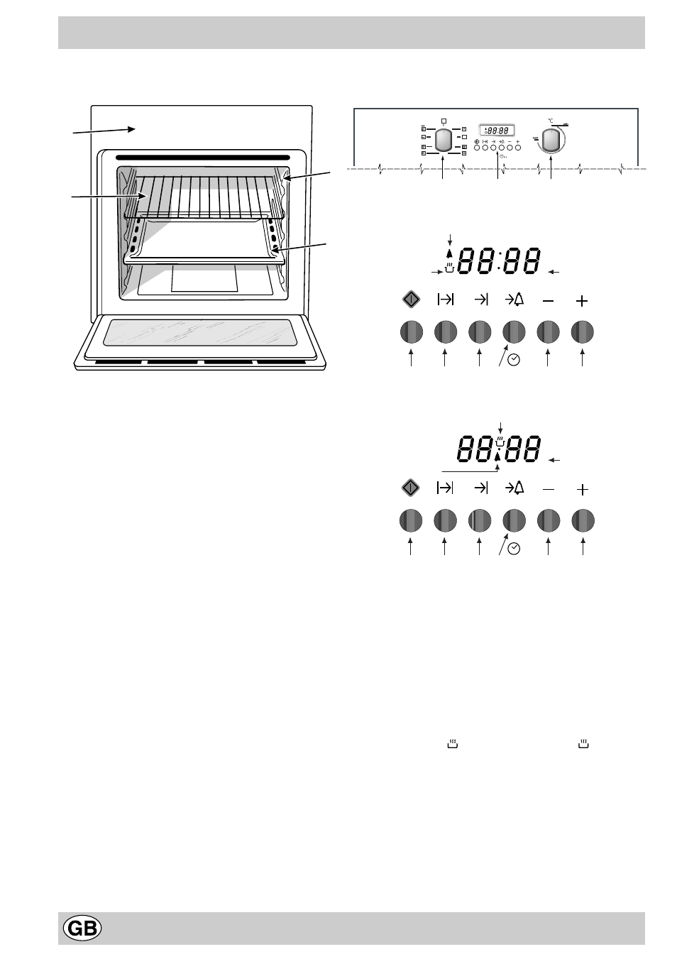 Know your hob, Ga f h | Hotpoint SD97 User Manual | Page 6 / 20