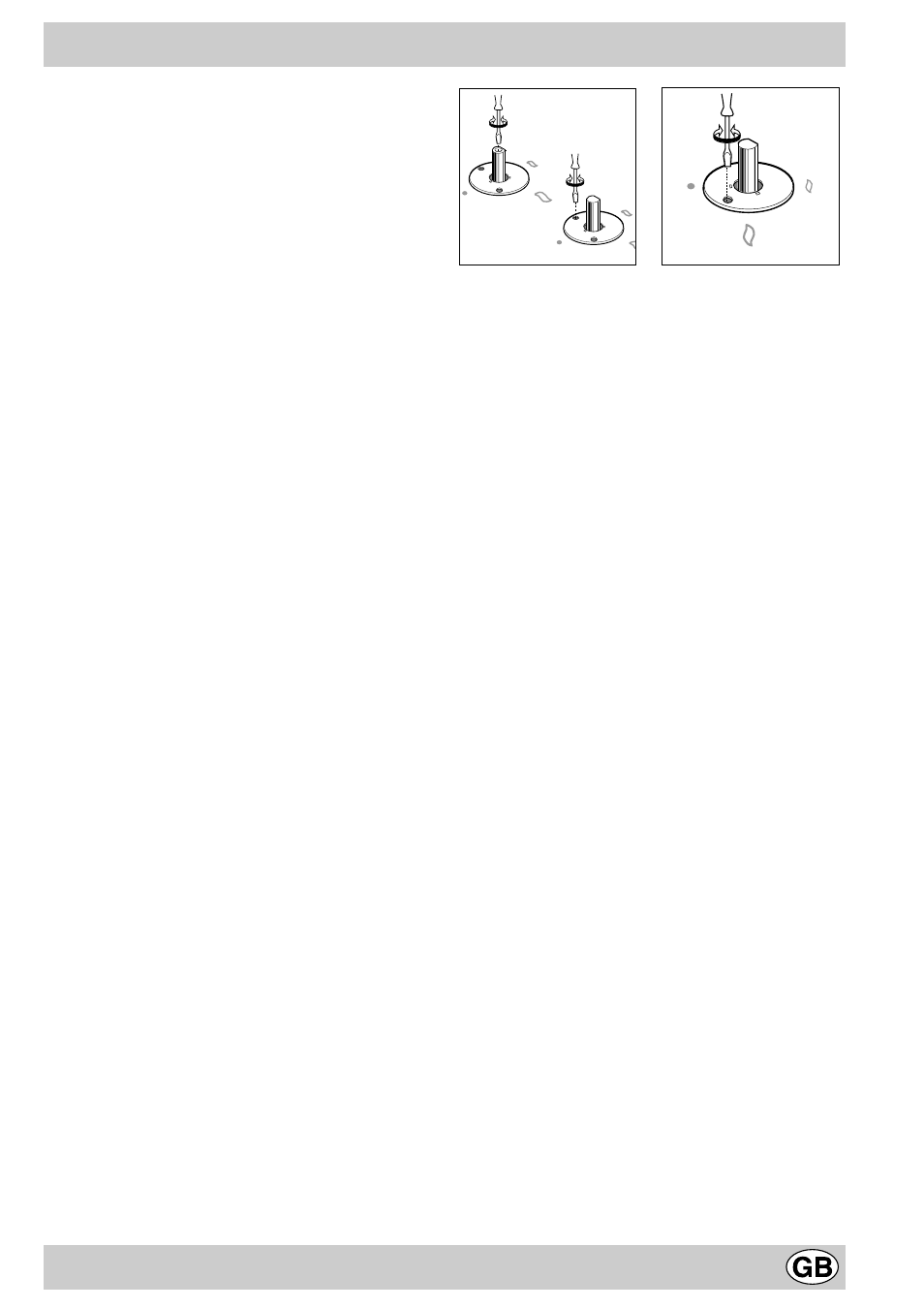 Installation | Hotpoint G740 User Manual | Page 9 / 16