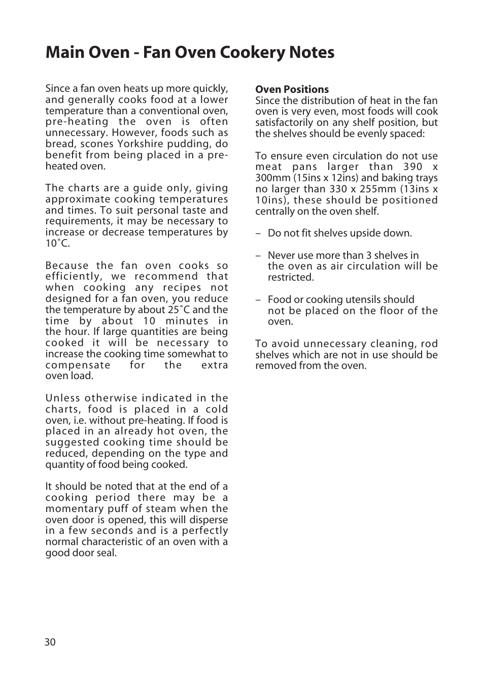 Hotpoint BD52 BD62 User Manual | Page 30 / 48