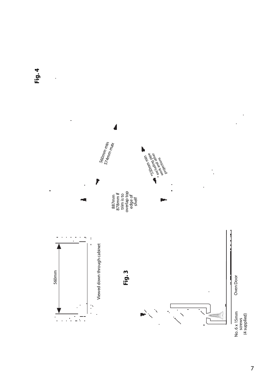 7fig. 4, Fig. 3 | Hotpoint BD52 BD62 User Manual | Page 7 / 48