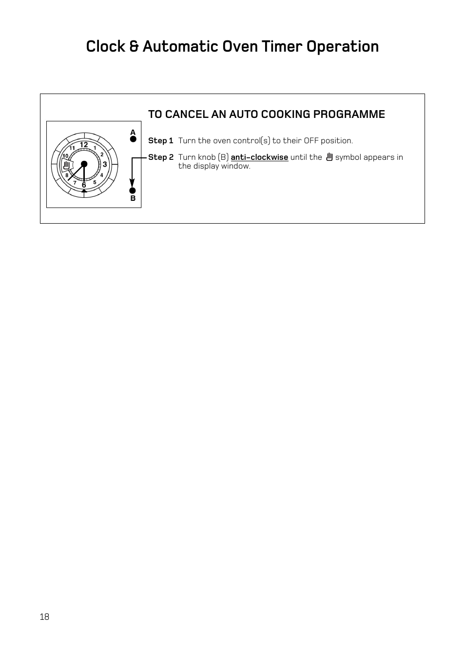 Clock & automatic oven timer operation | Hotpoint H251EWH User Manual | Page 20 / 32
