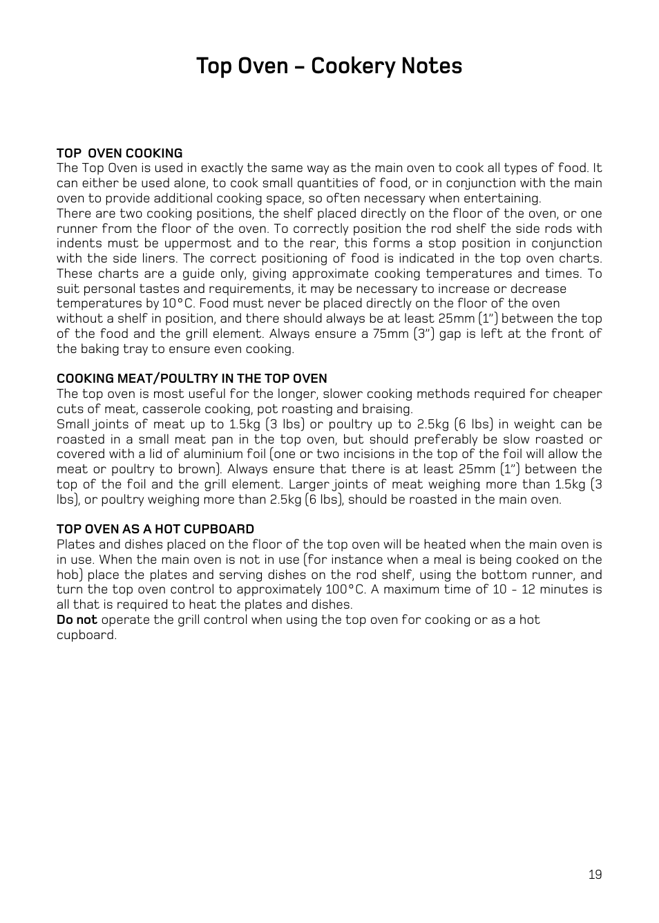 Hotpoint H251EWH User Manual | Page 21 / 32