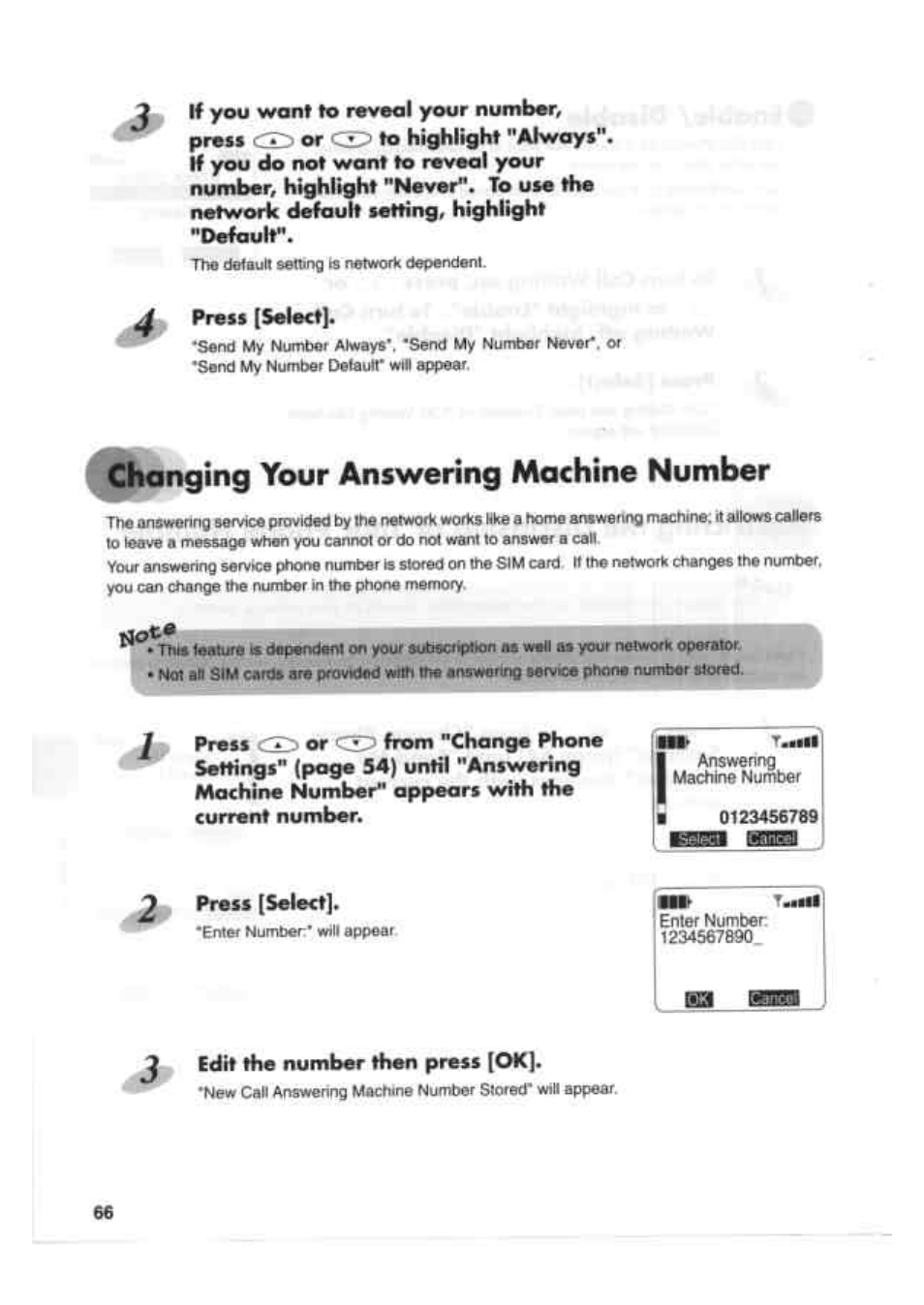 Iomnging your answering machine number, I «no | Kenwood EM 618 User Manual | Page 6 / 27