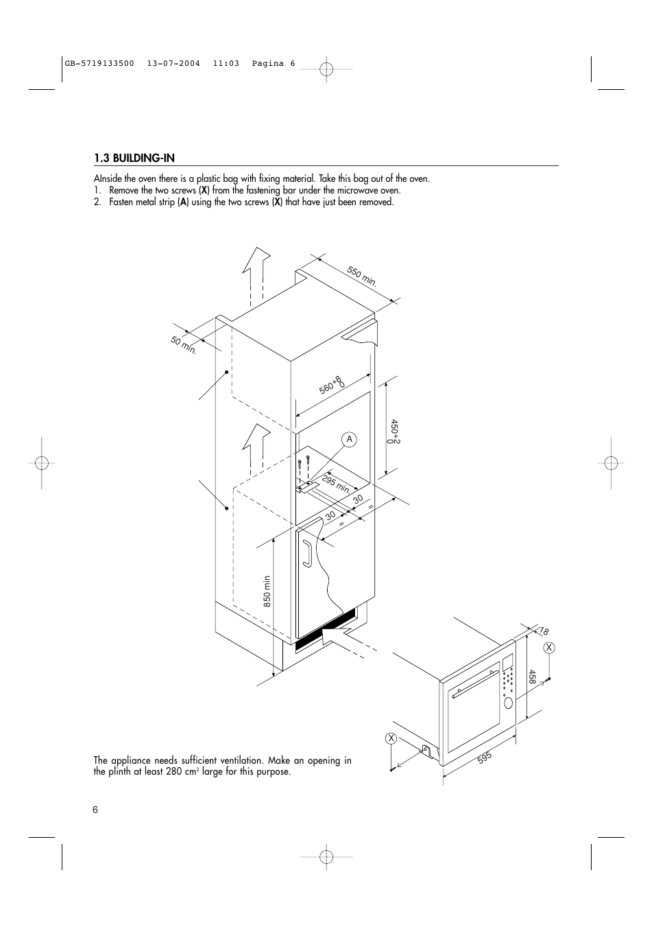 3 building-in | Hotpoint MWHZ33 User Manual | Page 6 / 36
