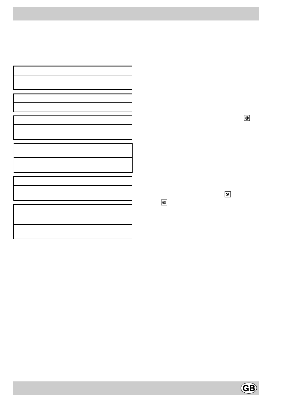 Cooking advice | Hotpoint SD97E User Manual | Page 11 / 20