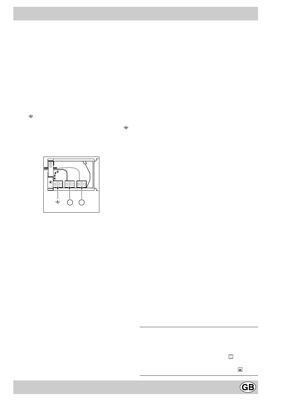 Electrical connection | Hotpoint SD97E User Manual | Page 15 / 20