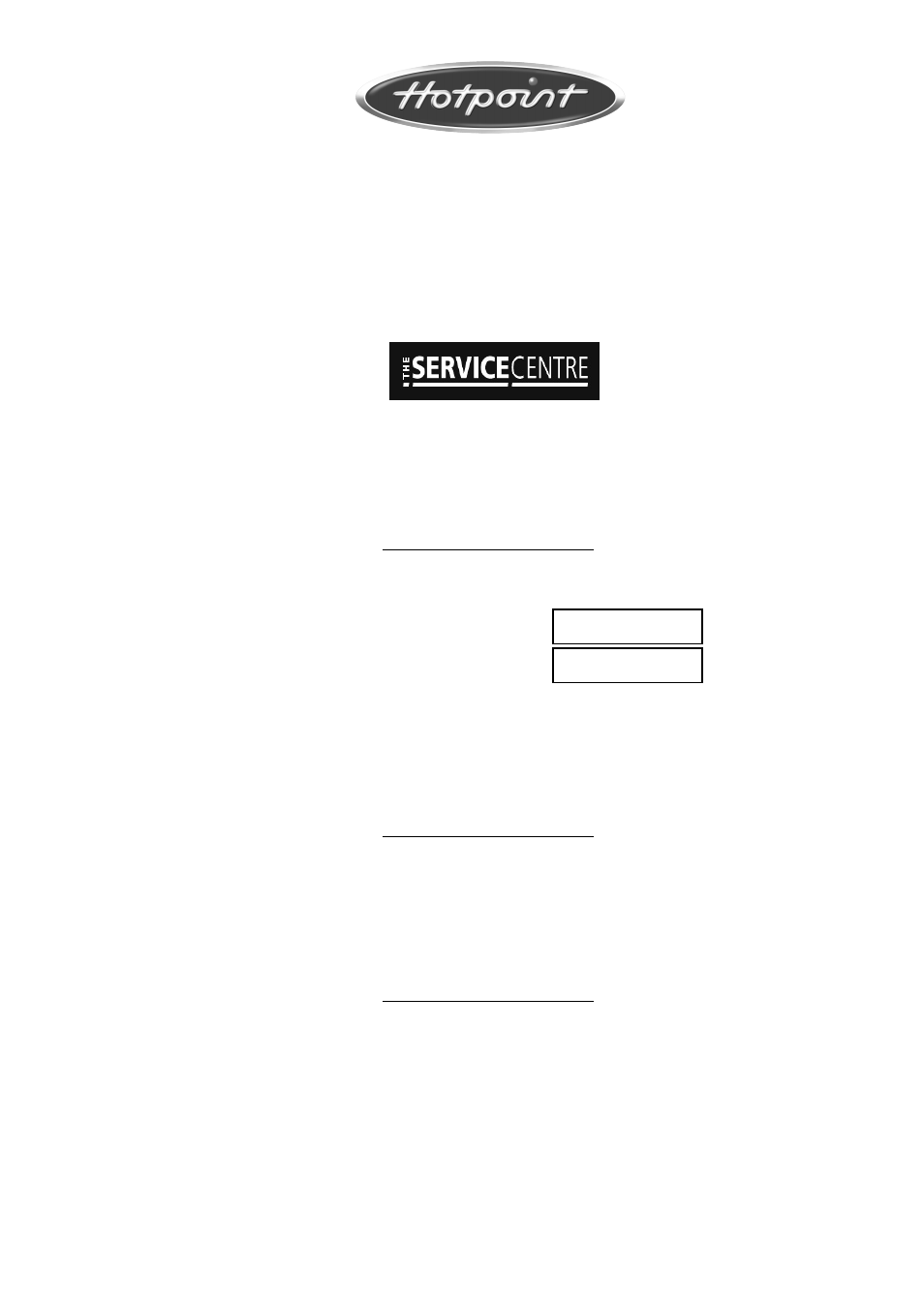 Key contacts, After sales service | Hotpoint SD97E User Manual | Page 20 / 20