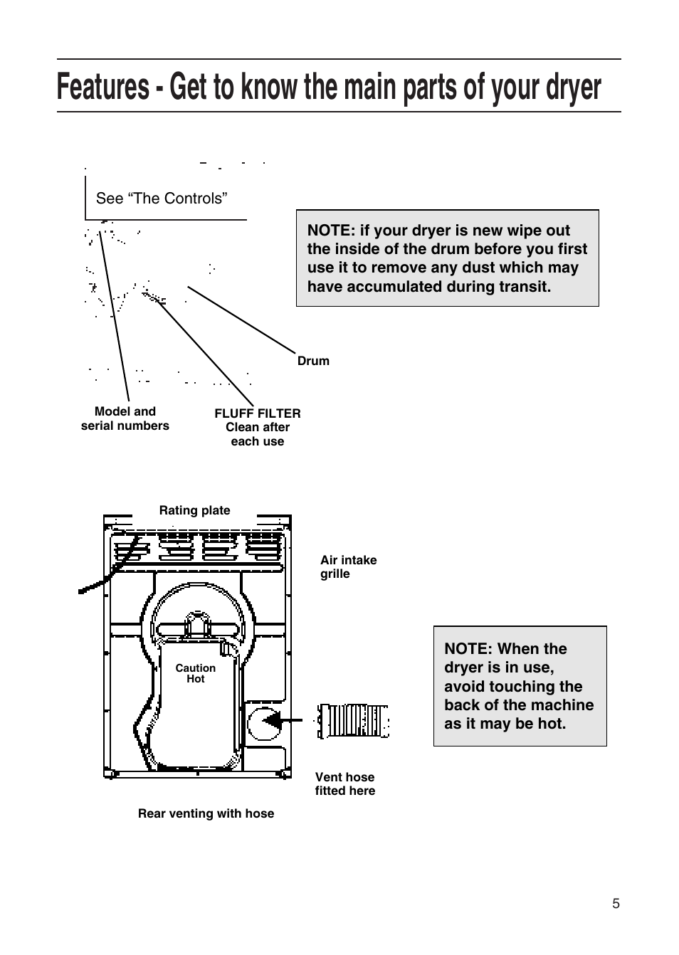 Hotpoint TL64 User Manual | Page 6 / 114