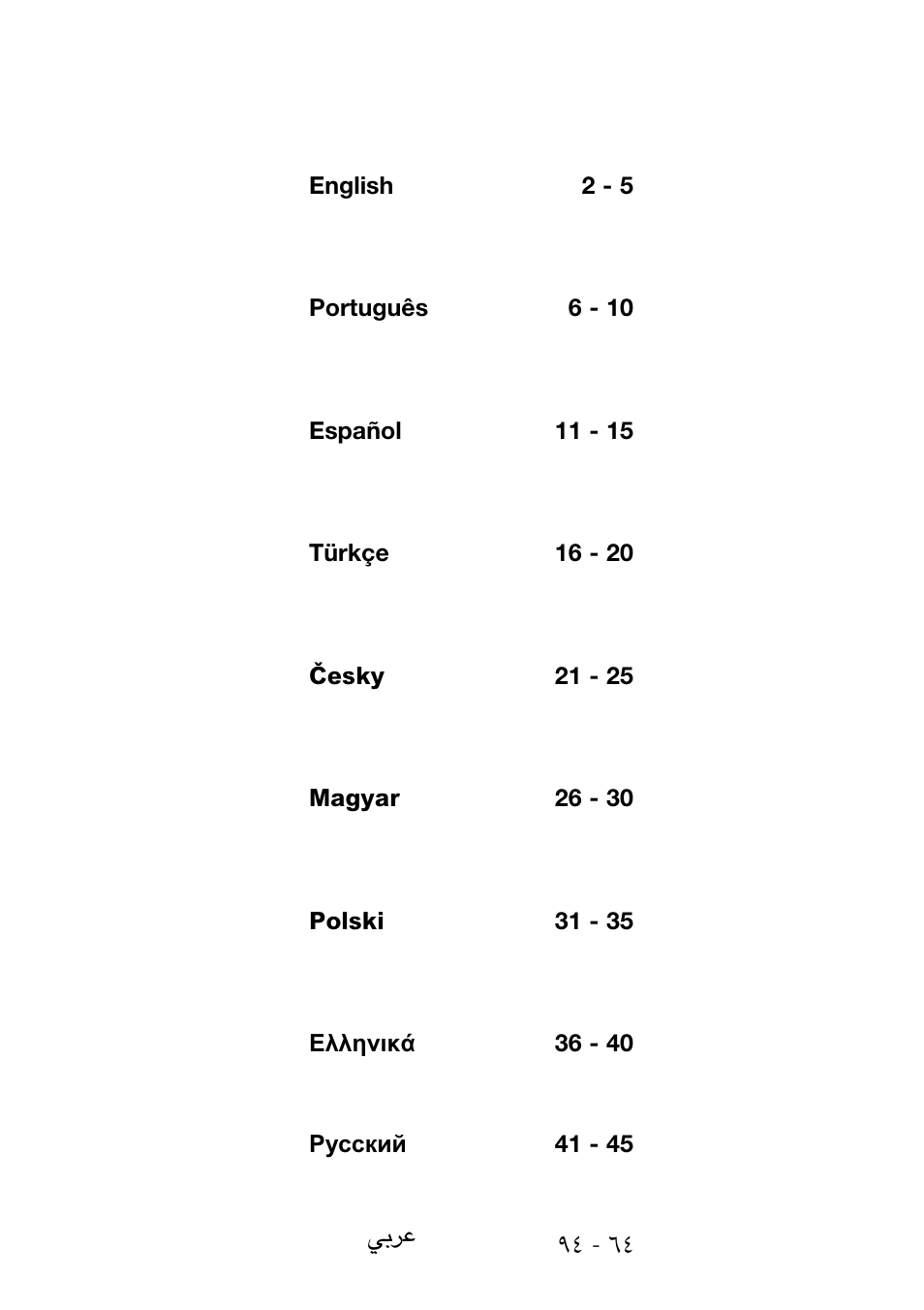 W 46 | Kenwood DF520 User Manual | Page 3 / 52