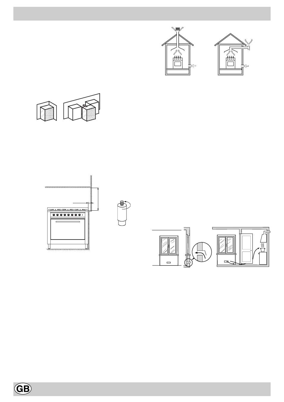 Installation | Hotpoint EG900X User Manual | Page 13 / 20