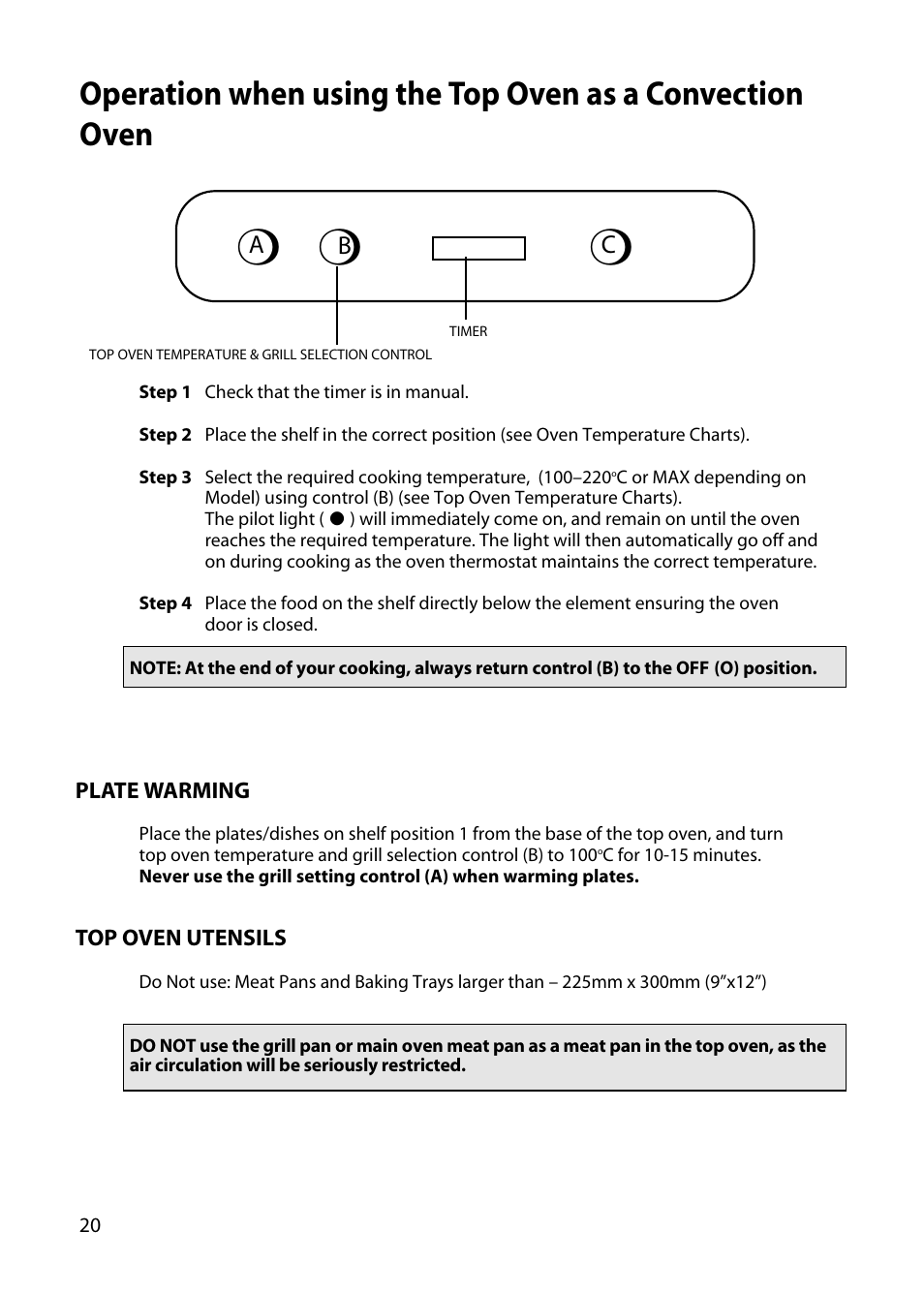 Hotpoint DY46 BD42 BD32 User Manual | Page 20 / 40