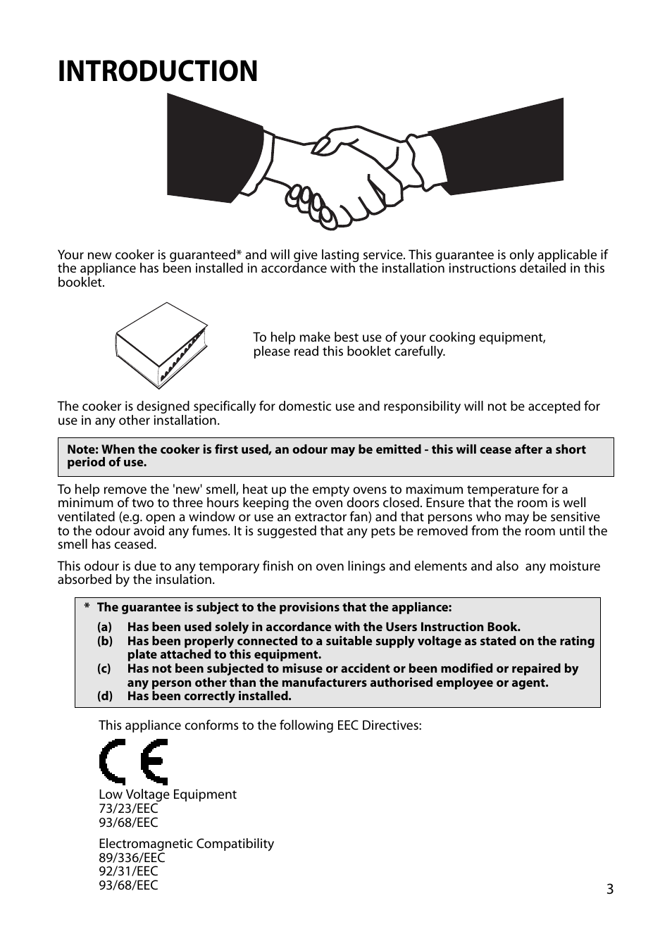 Introduction | Hotpoint BU82 BU72 BU71 User Manual | Page 3 / 40