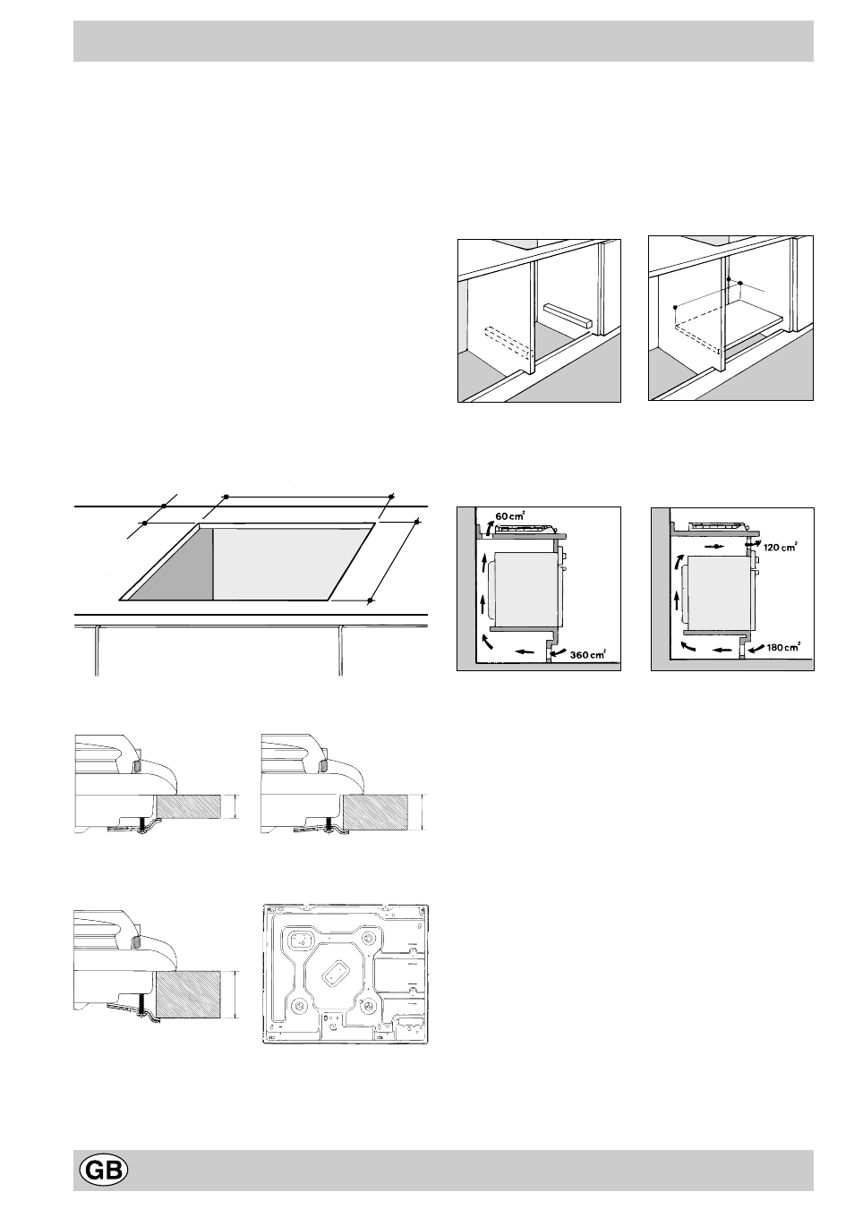 Installation | Hotpoint EC604 User Manual | Page 8 / 12