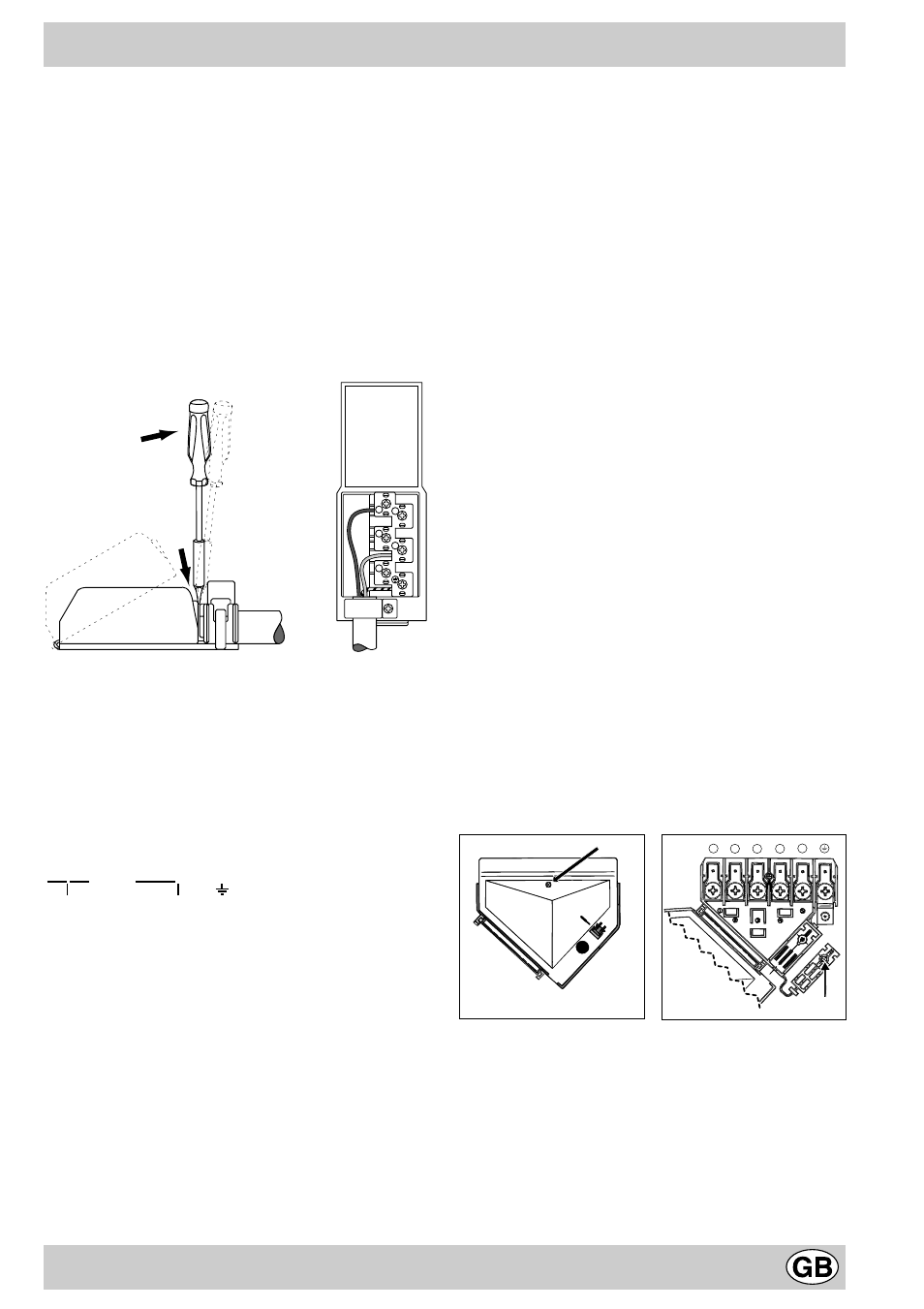 Electrical connection | Hotpoint EC604 User Manual | Page 9 / 12