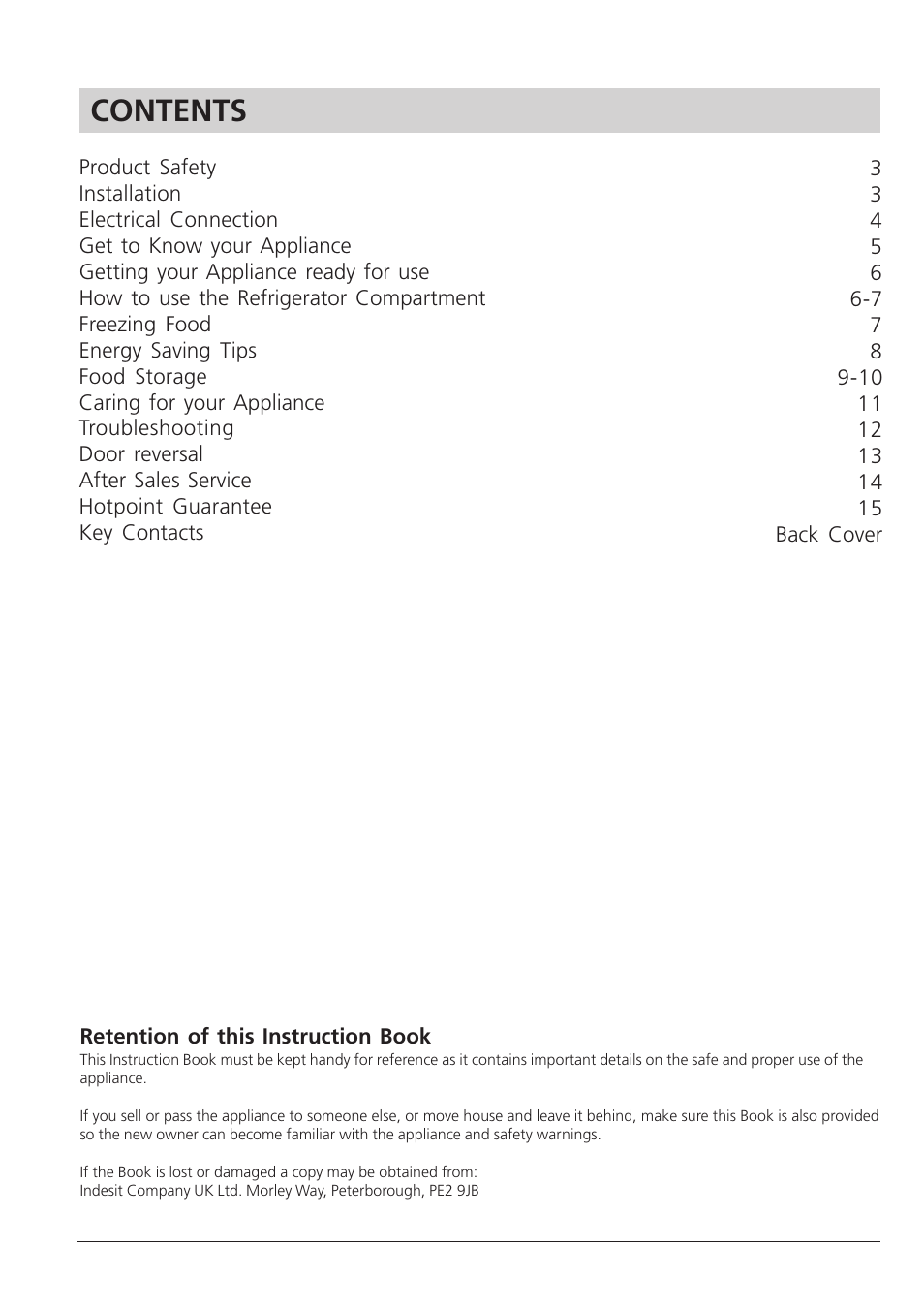Hotpoint RSA 21 User Manual | Page 2 / 16