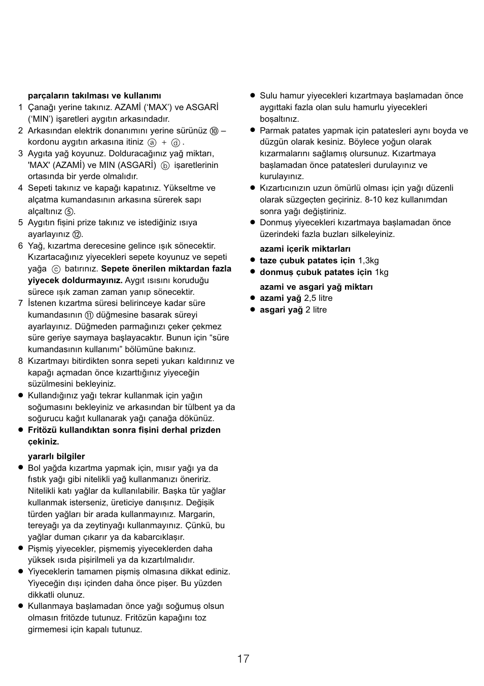 Kenwood DF530 User Manual | Page 20 / 52