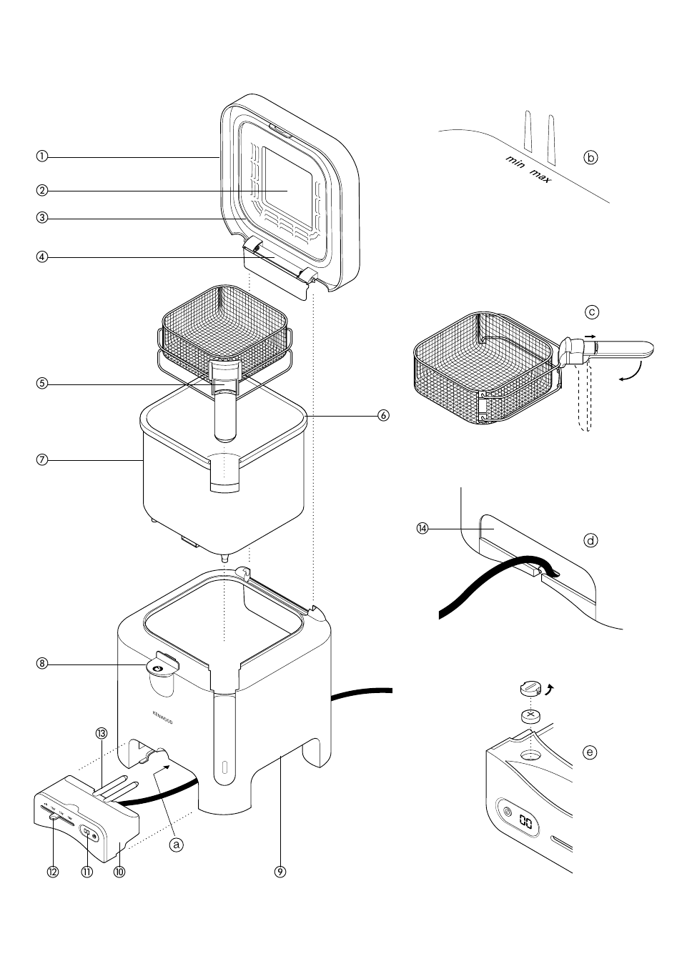 Kenwood DF530 User Manual | Page 4 / 52
