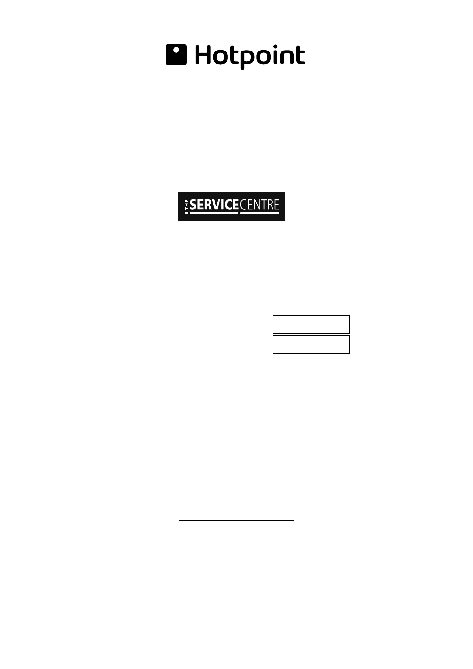 Key contacts, After sales service | Hotpoint BFZ 700 User Manual | Page 20 / 20