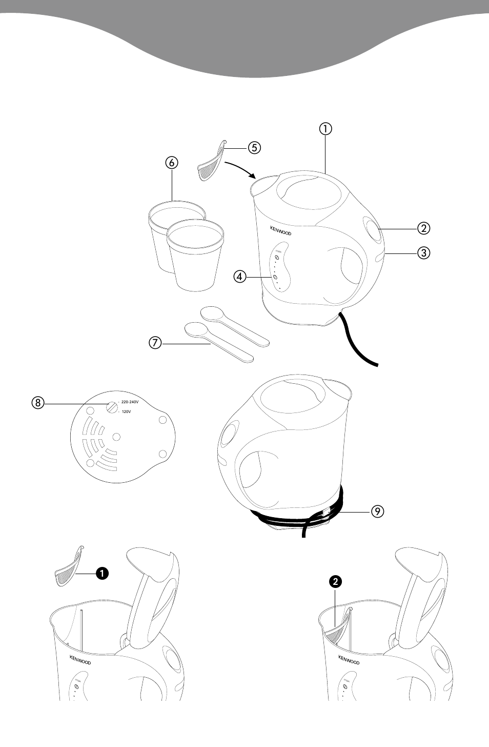 Kenwood JK60 User Manual | Page 4 / 72