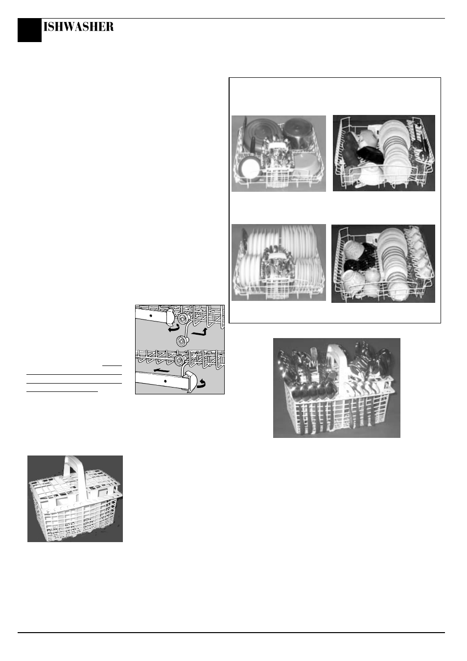Loading your dishwasher, What can i wash, Ishwasher | Hotpoint BFV620 User Manual | Page 12 / 20