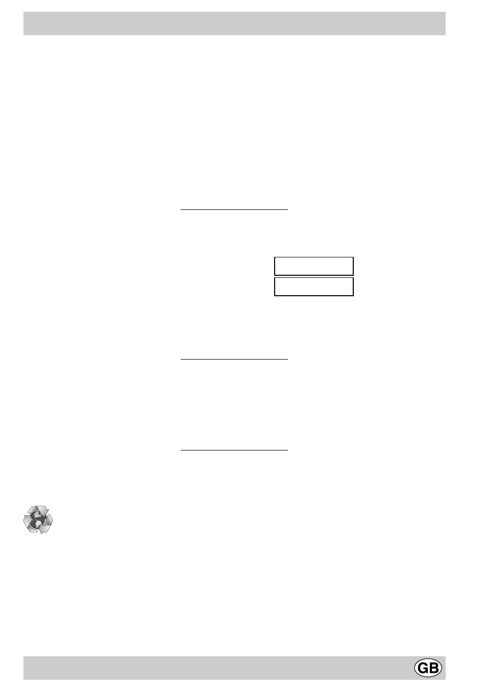 Essential contact information, Recycling & disposal information, After sales service | Hotpoint EG600P User Manual | Page 18 / 20