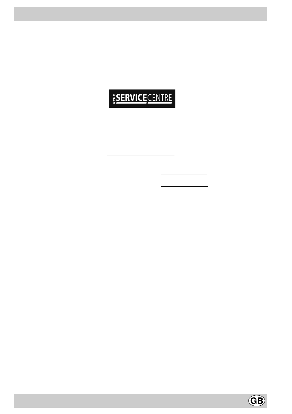 Key contacts, After sales service | Hotpoint EG600P User Manual | Page 20 / 20
