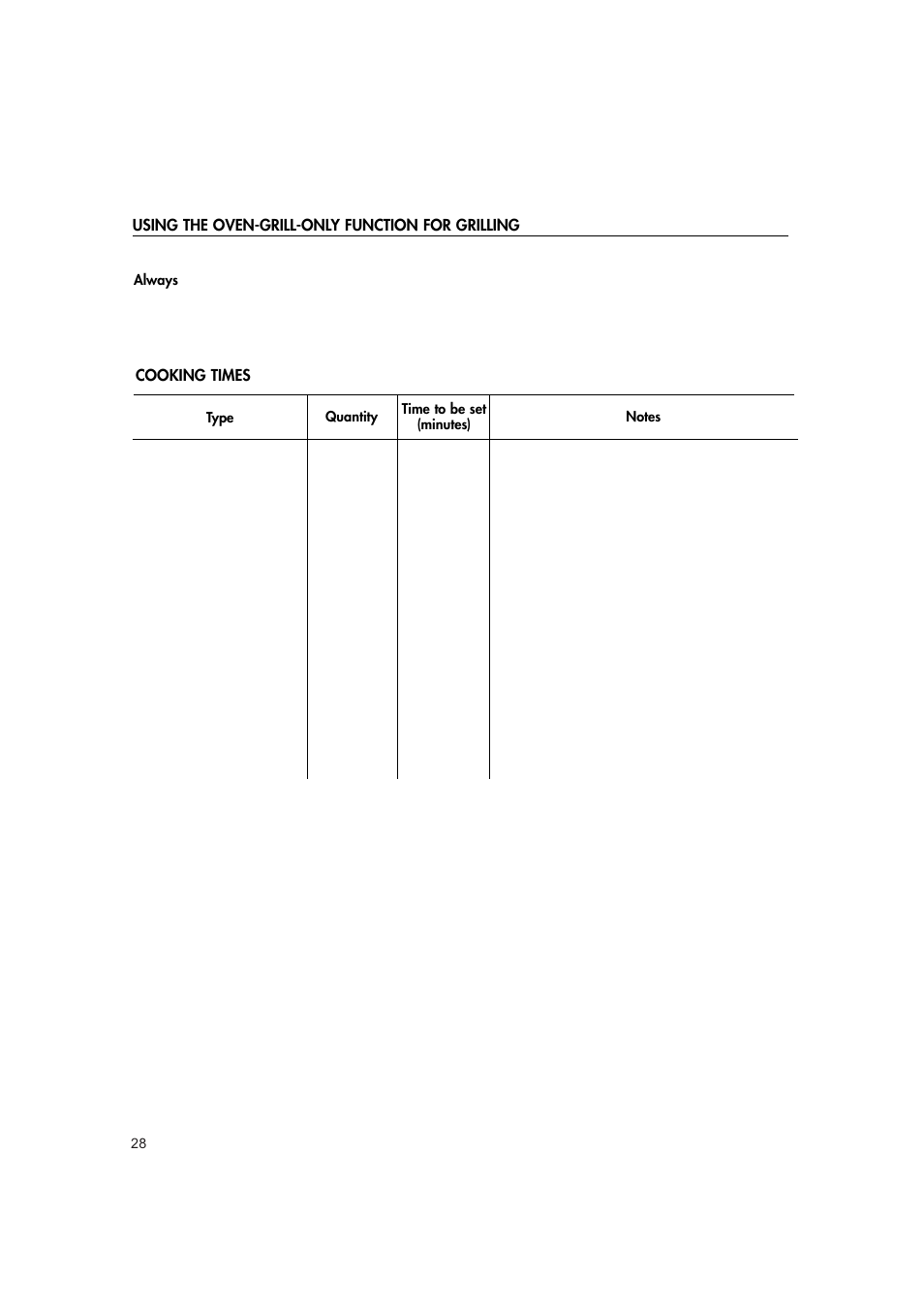 Hotpoint MWH221 User Manual | Page 28 / 36