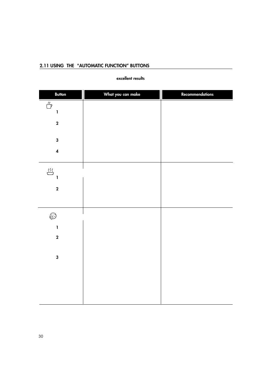 Hotpoint MWH221 User Manual | Page 30 / 36