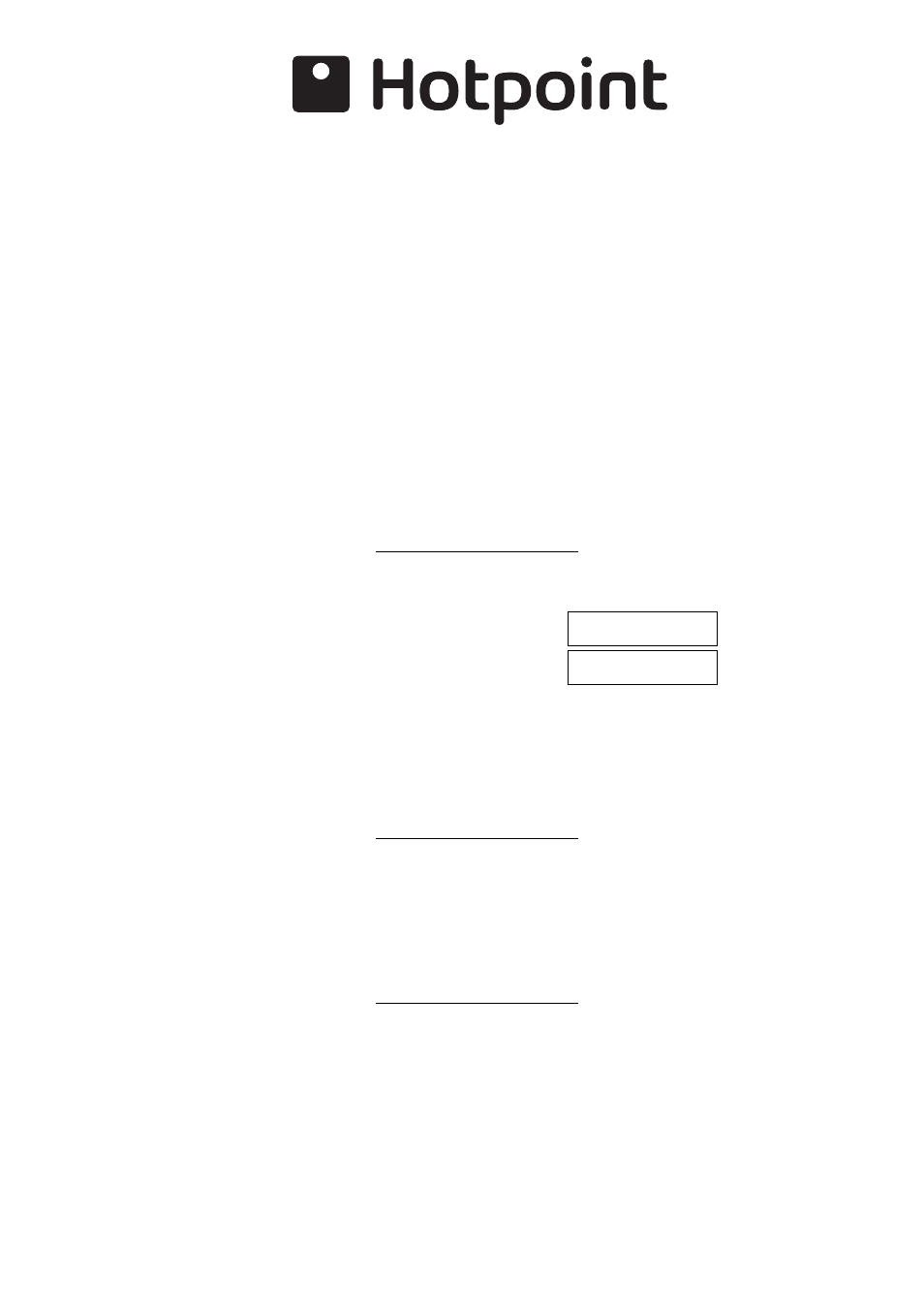 Key contacts, After sales service | Hotpoint E6011 User Manual | Page 12 / 12