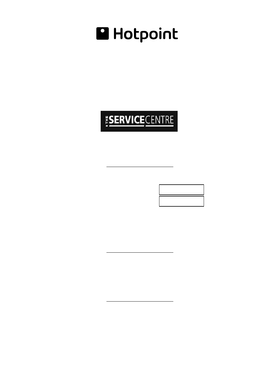Key contacts, After sales service | Hotpoint Aquarius FDW20 User Manual | Page 20 / 20