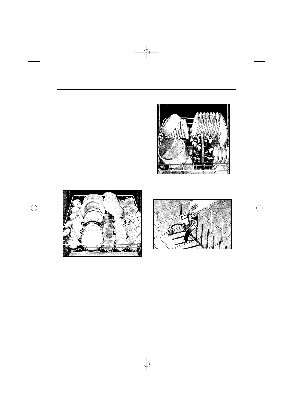 Loading your dishwasher | Hotpoint DWF30 User Manual | Page 17 / 28