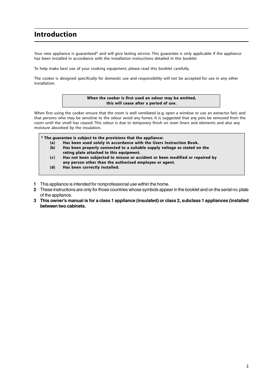 Introduction | Hotpoint GW38P User Manual | Page 3 / 28