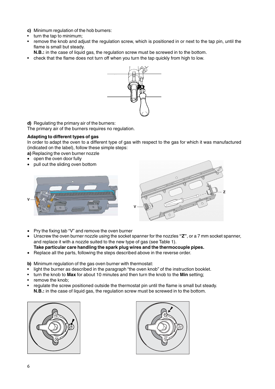 Hotpoint GW38P User Manual | Page 6 / 28