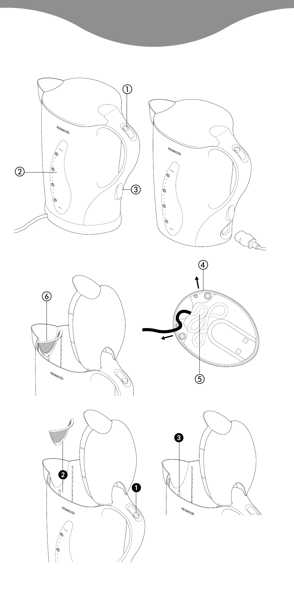 ᕡᕢ ᕣ | Kenwood JK630 User Manual | Page 4 / 49