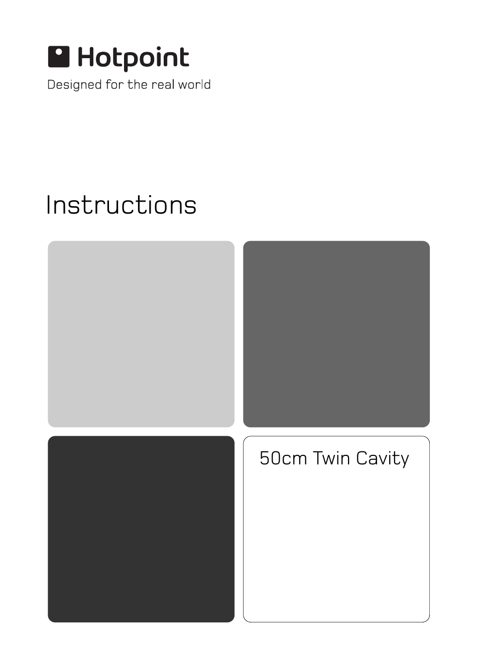 Hotpoint 50cm User Manual | 32 pages