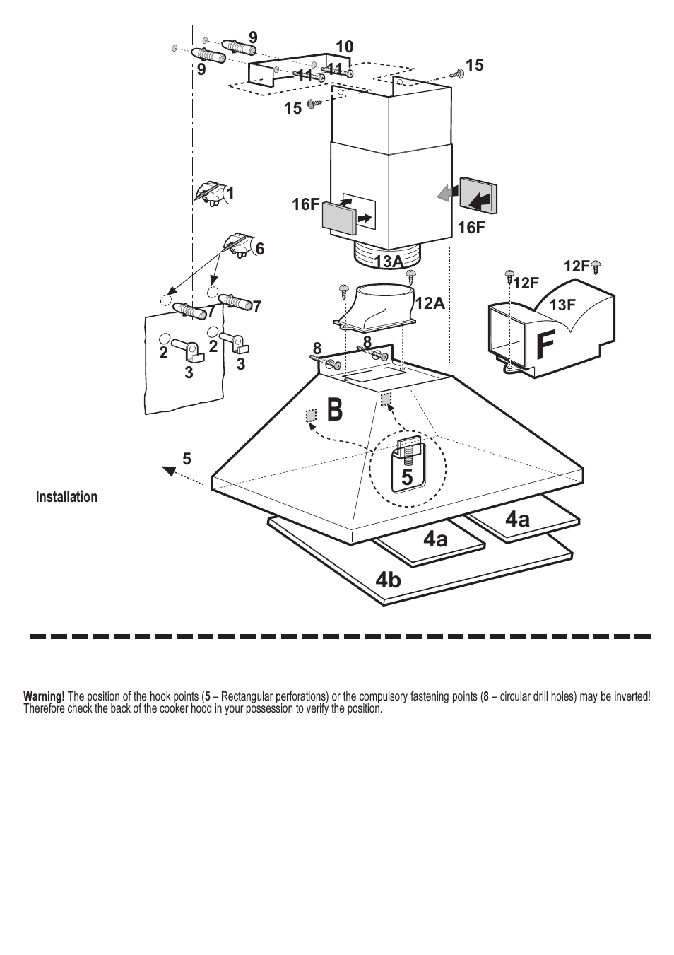 4a 4b 4a | Hotpoint LI2JBA User Manual | Page 3 / 12
