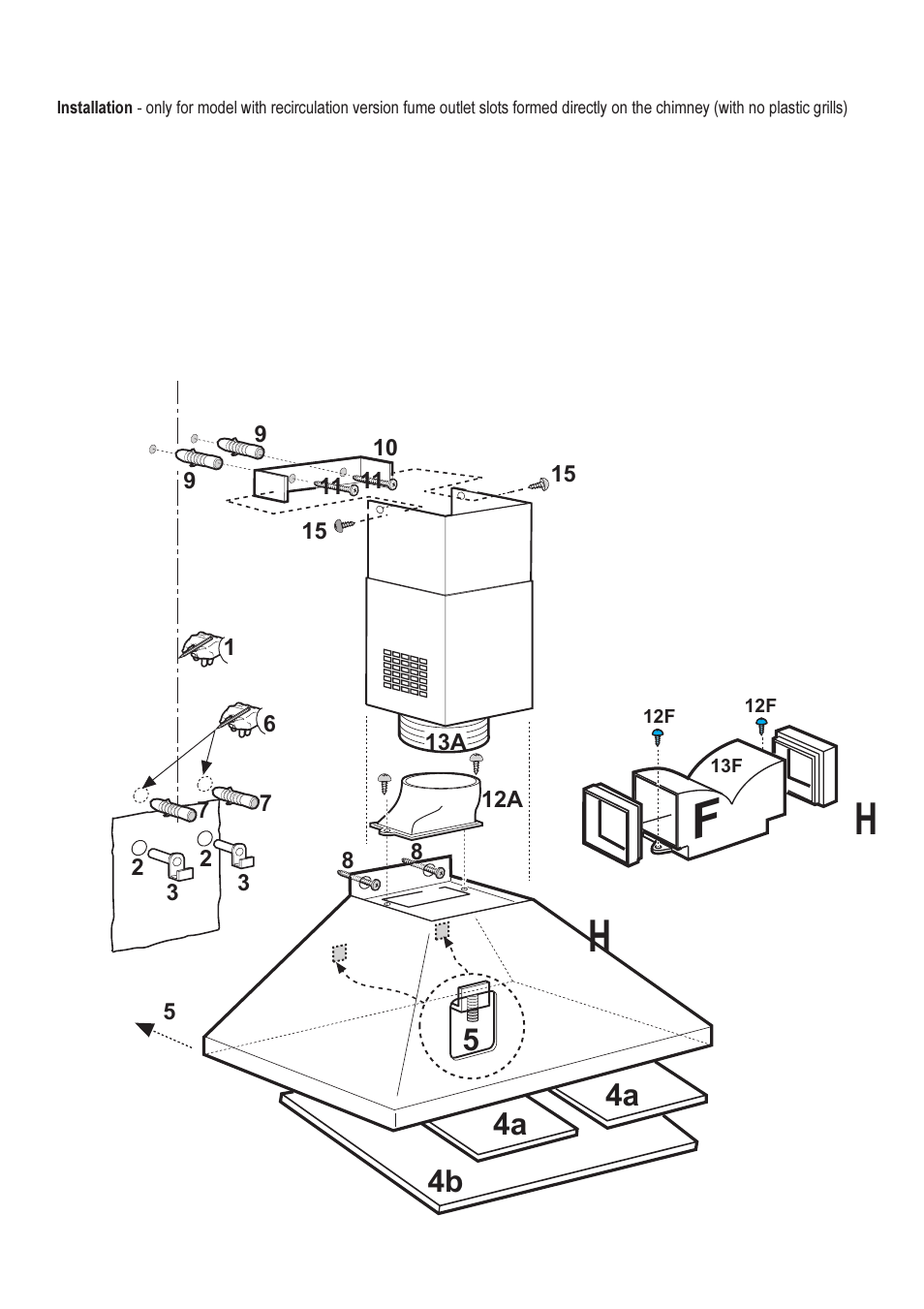 54a 4b 4a | Hotpoint LI2JBA User Manual | Page 5 / 12