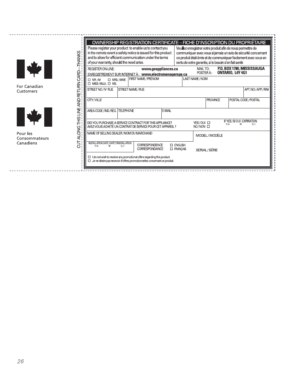 Hotpoint 17 User Manual | Page 26 / 88