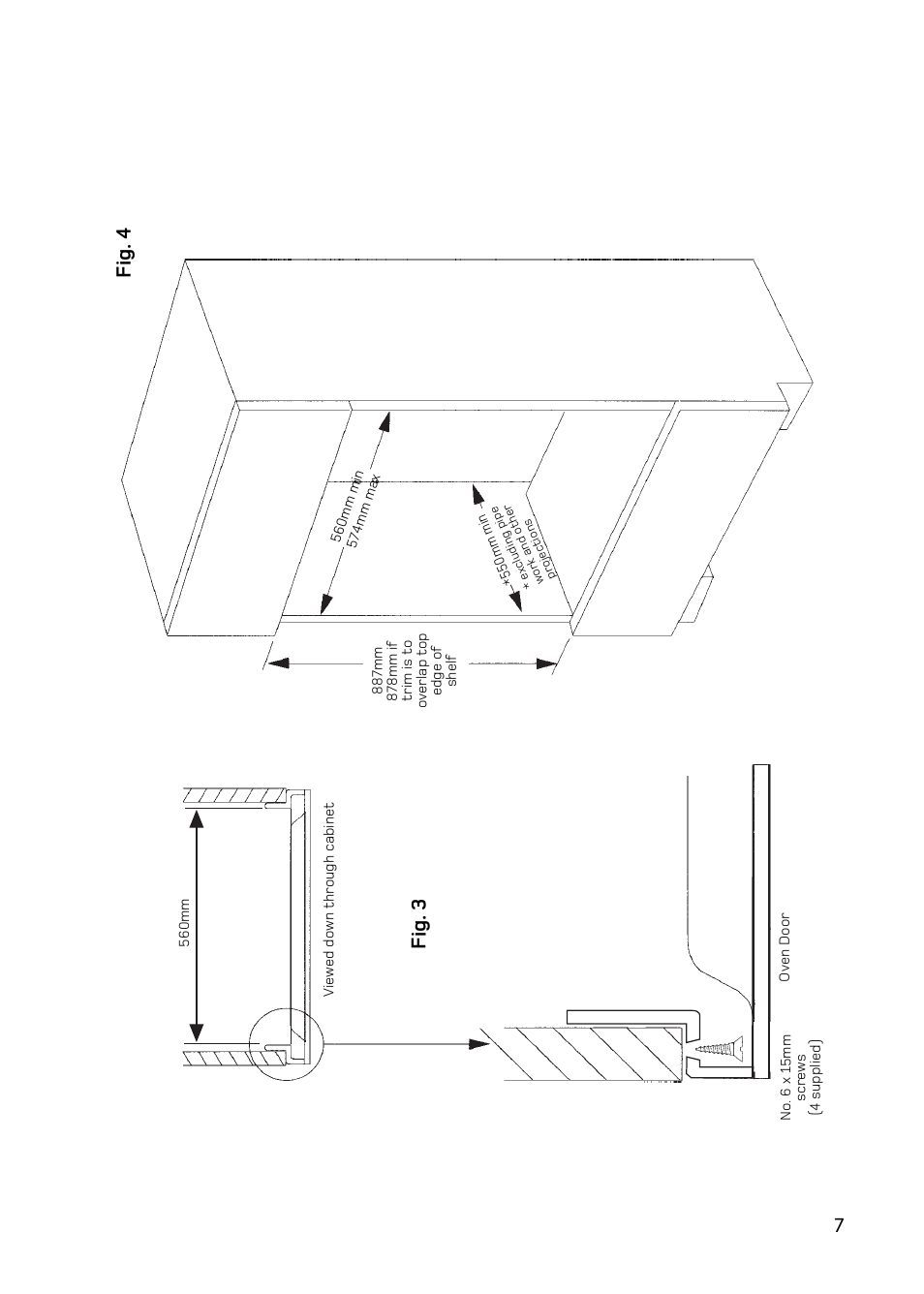 7fig. 4, Fig. 3 | Hotpoint BD62 BD52 User Manual | Page 7 / 48