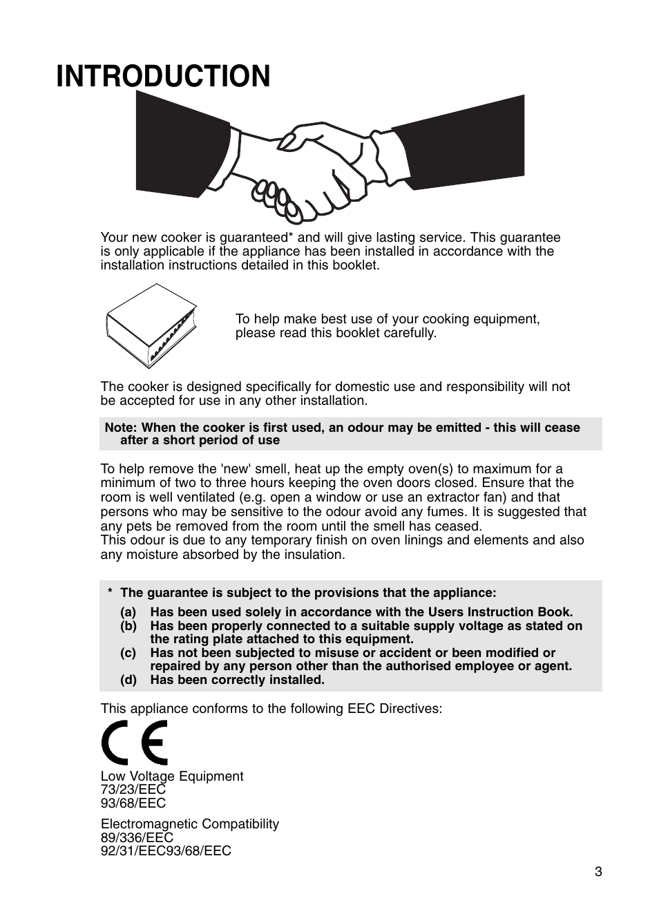 Introduction | Hotpoint BS41X User Manual | Page 3 / 36