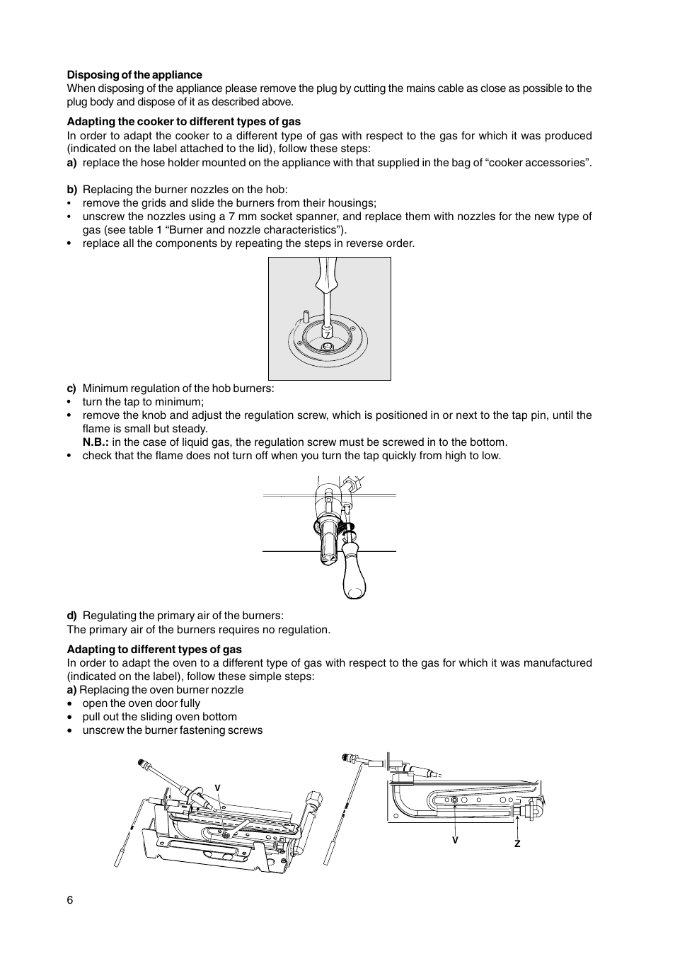 Hotpoint HW170GK User Manual | Page 6 / 24