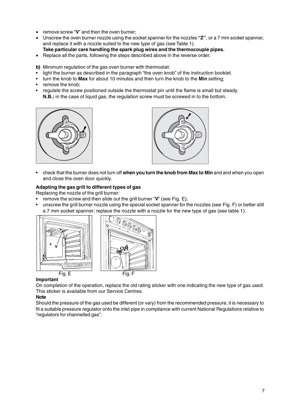 Hotpoint HW170GK User Manual | Page 7 / 24