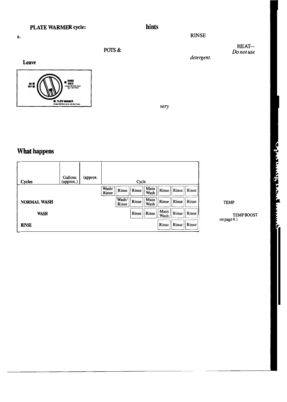 Plate warmer | Hotpoint HDA950G User Manual | Page 5 / 20