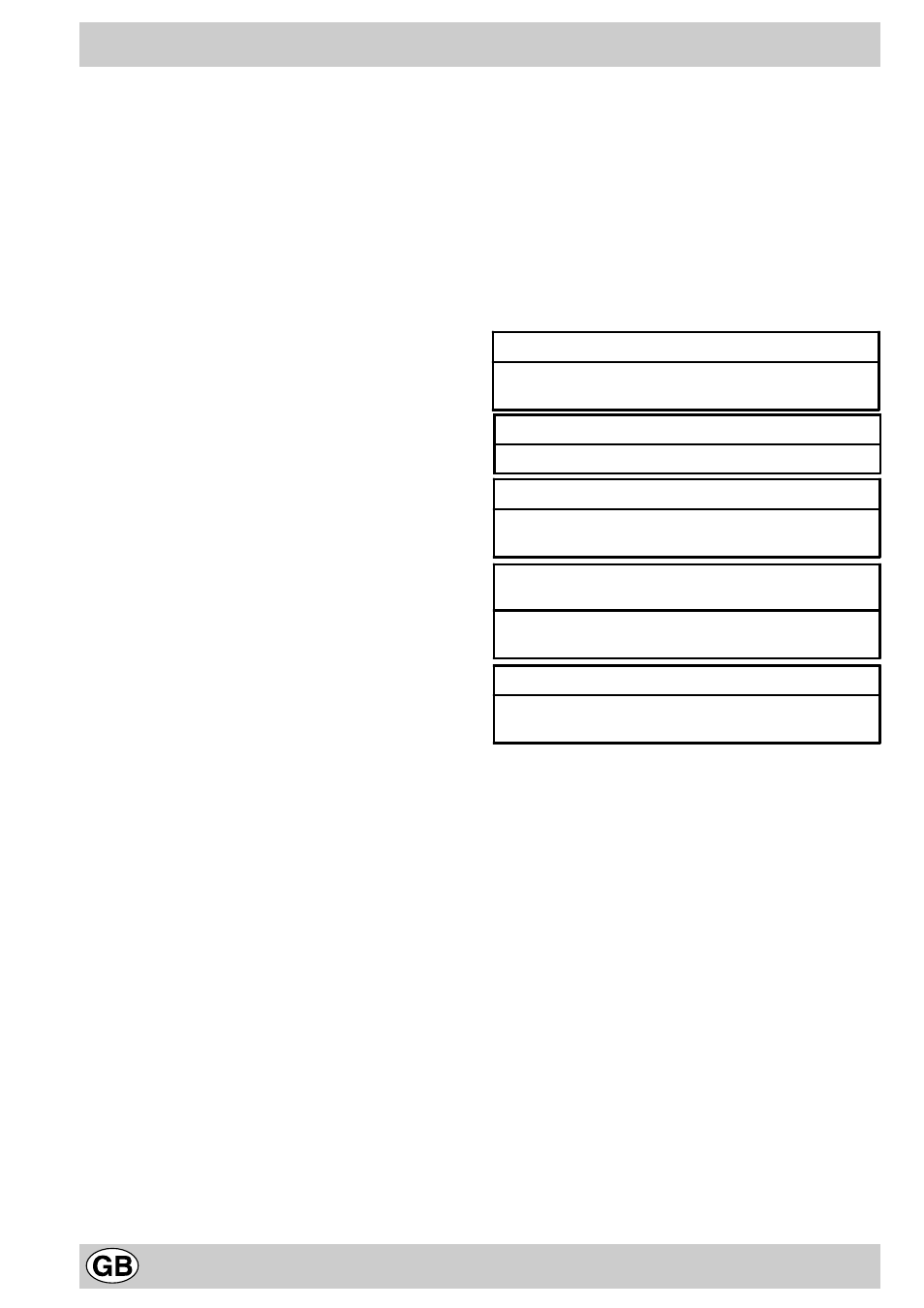 Cooking advice | Hotpoint BS43 User Manual | Page 8 / 16